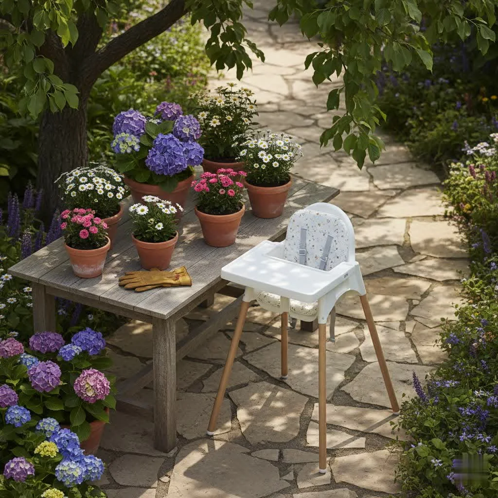 Abiie Beyond Wooden High Chair for growing families
