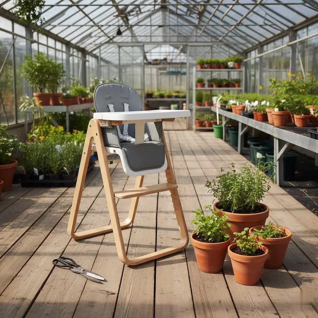 Joovy Nook High Chair with swing-open tray
